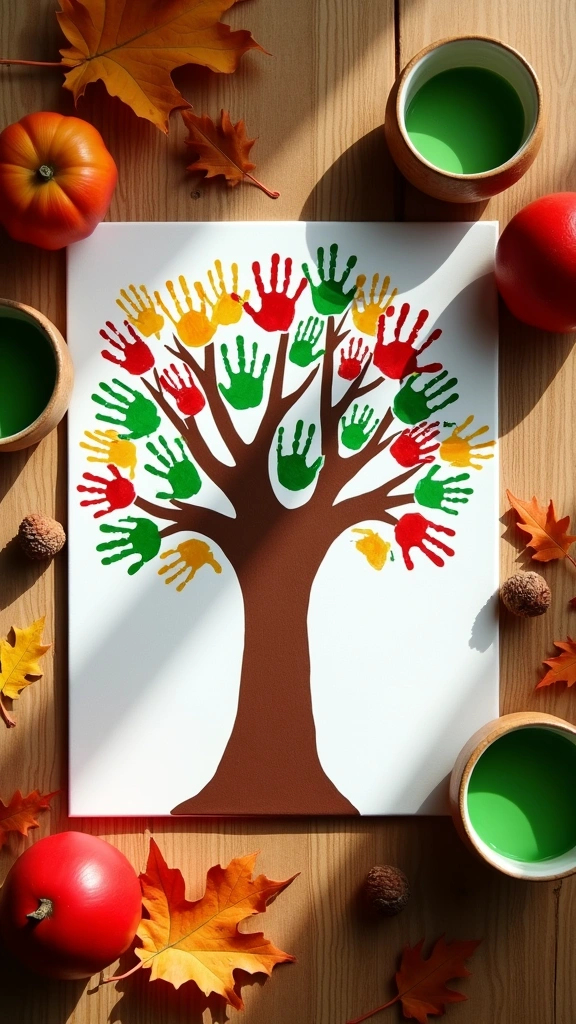 Handprint Apple Trees