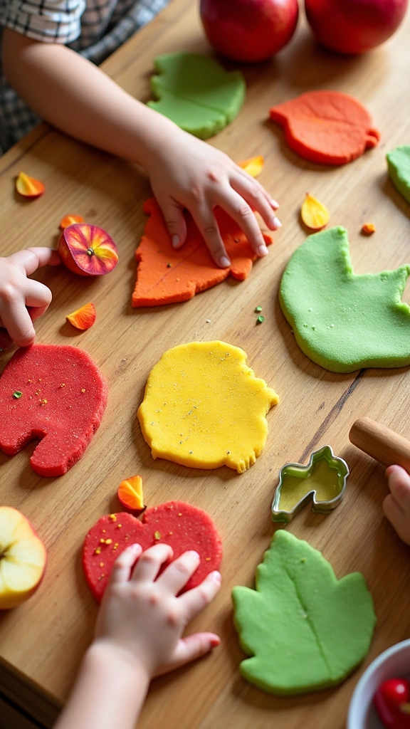 DIY Apple Scented Playdough