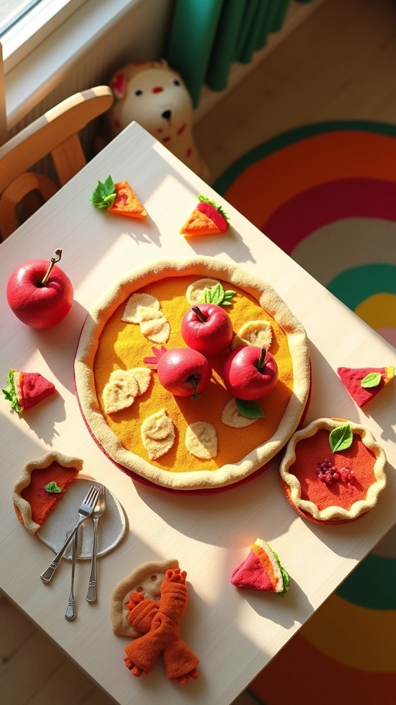 Craft an Apple Pie Playset
