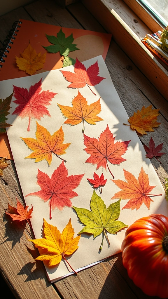 Leaf Rubbings