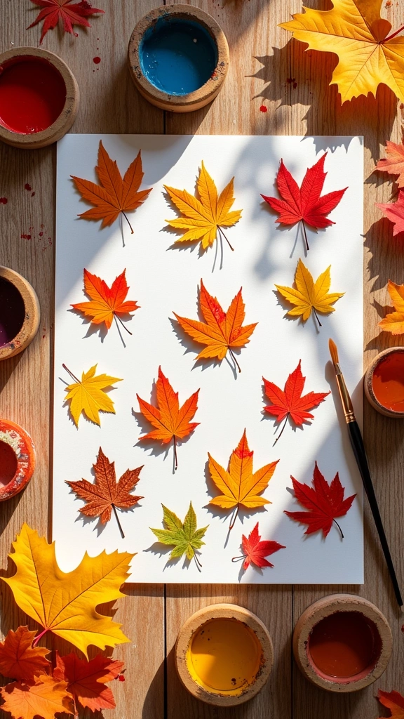 Fall Leaf Stamps