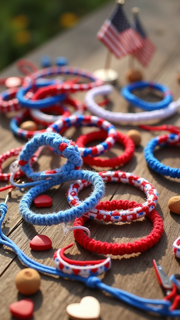 Labor Day Friendship Bracelets