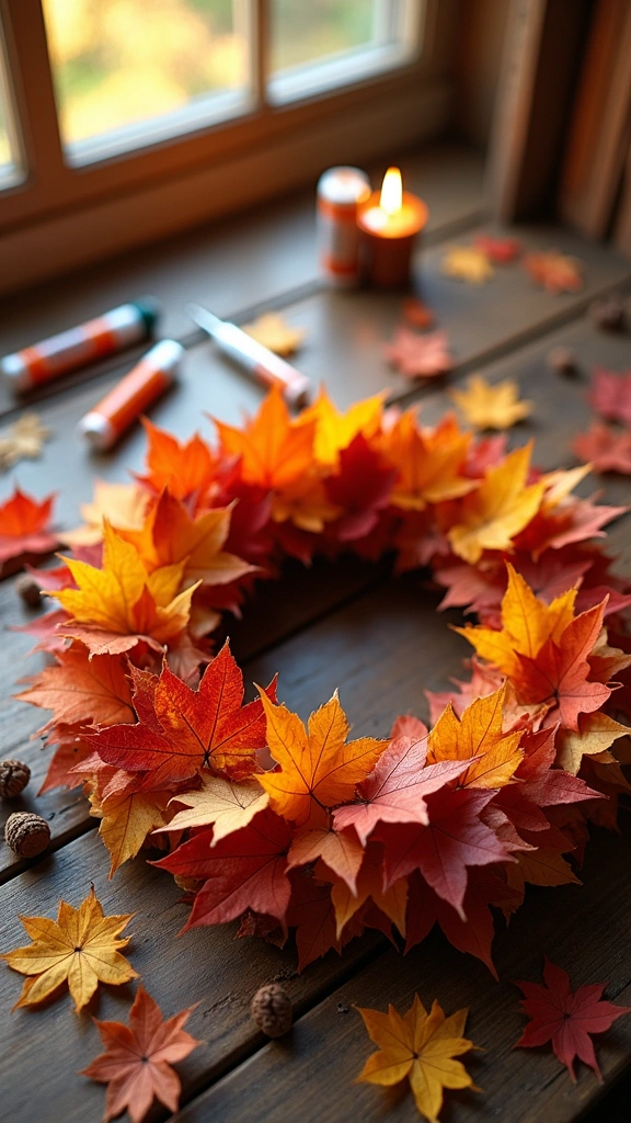 Leafy Wreaths