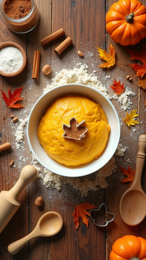 Pumpkin Spice Play Dough