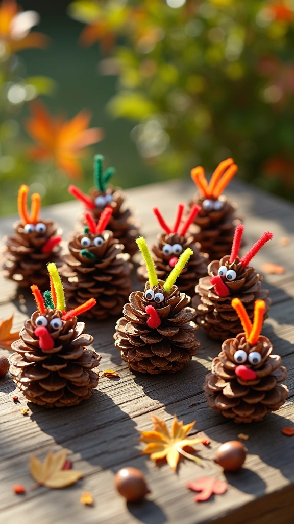 Pinecone Creatures