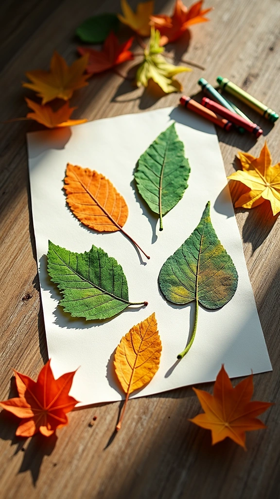 Leaf Rubbings