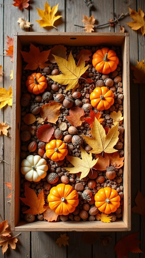 Autumn Sensory Bin