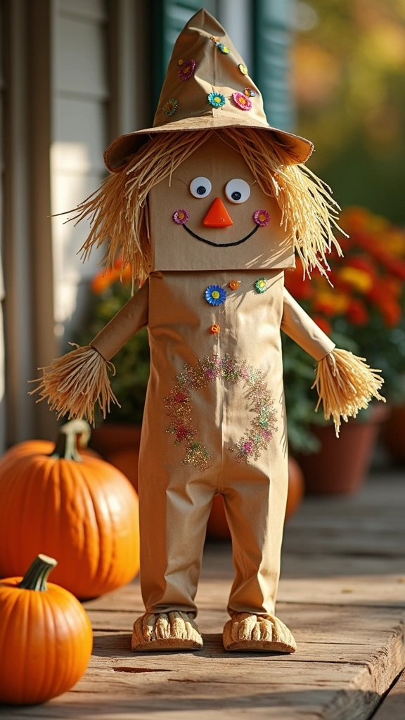 Glittery Glam Scarecrow