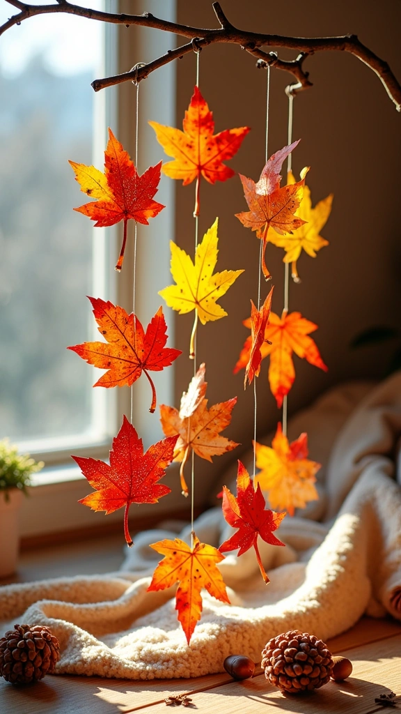 Fall Leaf Mobile