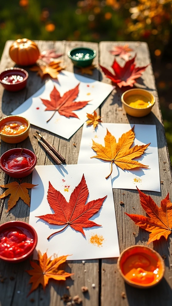 Leaf Printing