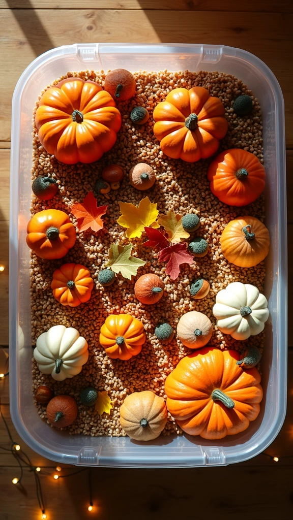 Fall Sensory Bin