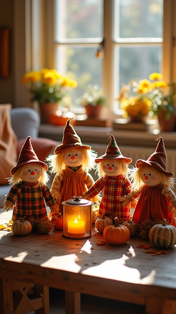Mini Scarecrow Decorations