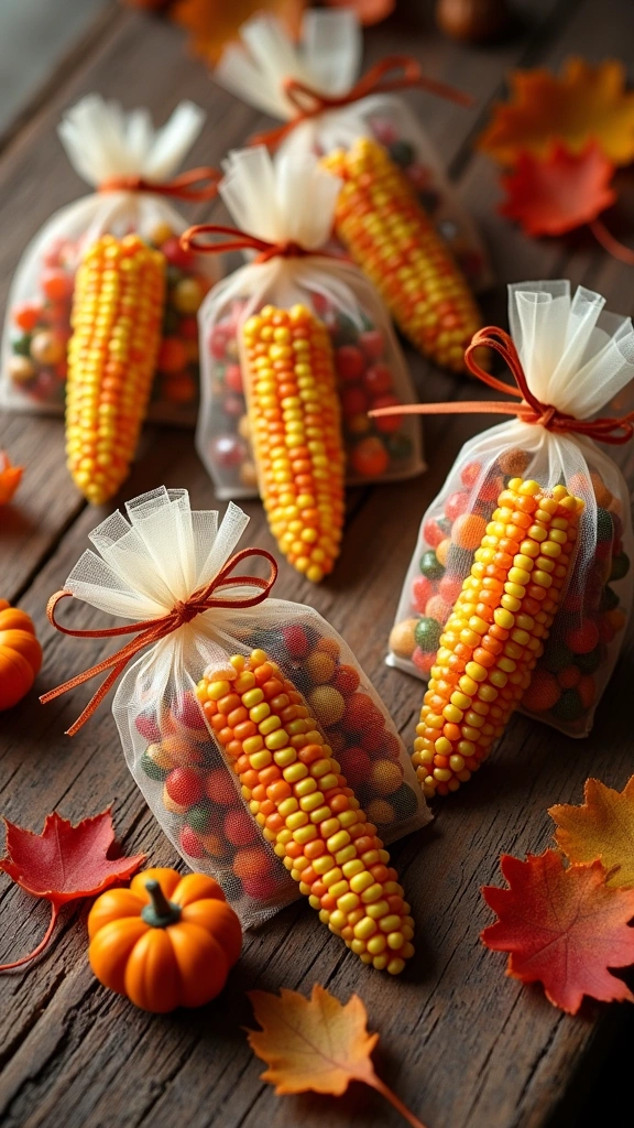 Beaded Corn Favors