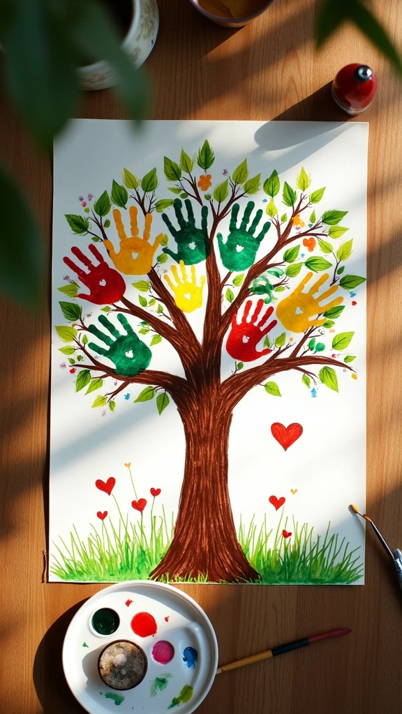Handprint Tree of Life