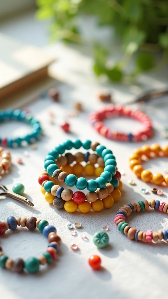 Beaded Peace Bracelets