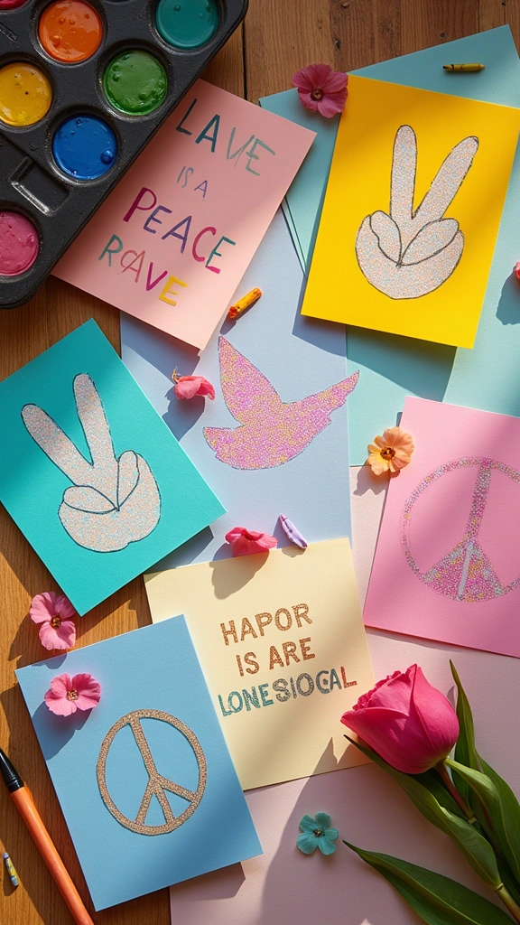 Peace Day Greeting Cards