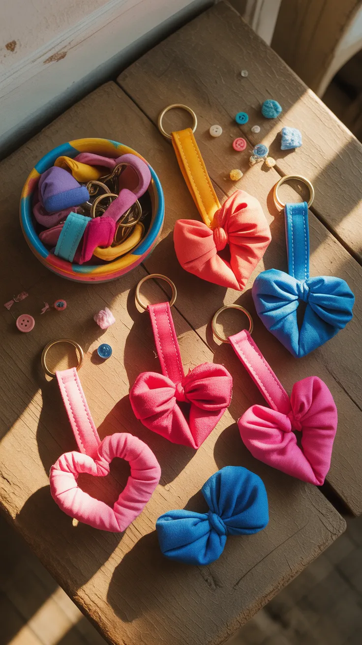 Fabric Keychains