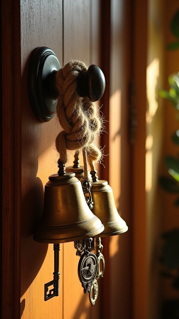 Protective Door Witch Bells