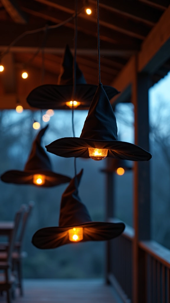 Floating Witch Hats