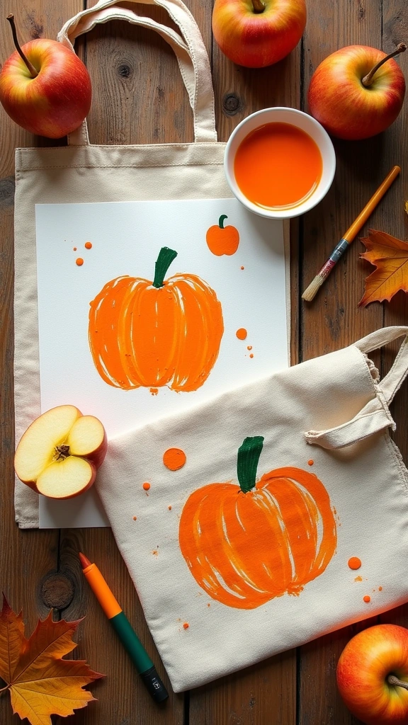 Pumpkin Apple Stamps