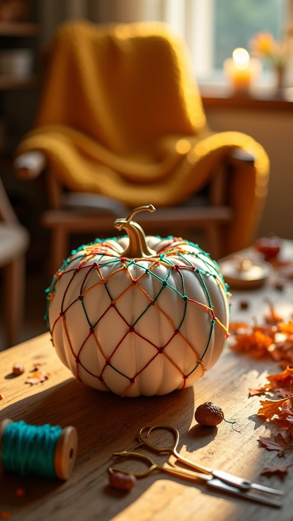 String Art Pumpkins
