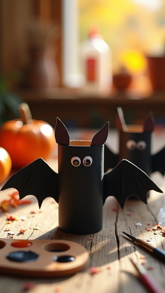 Toilet Paper Roll Bats