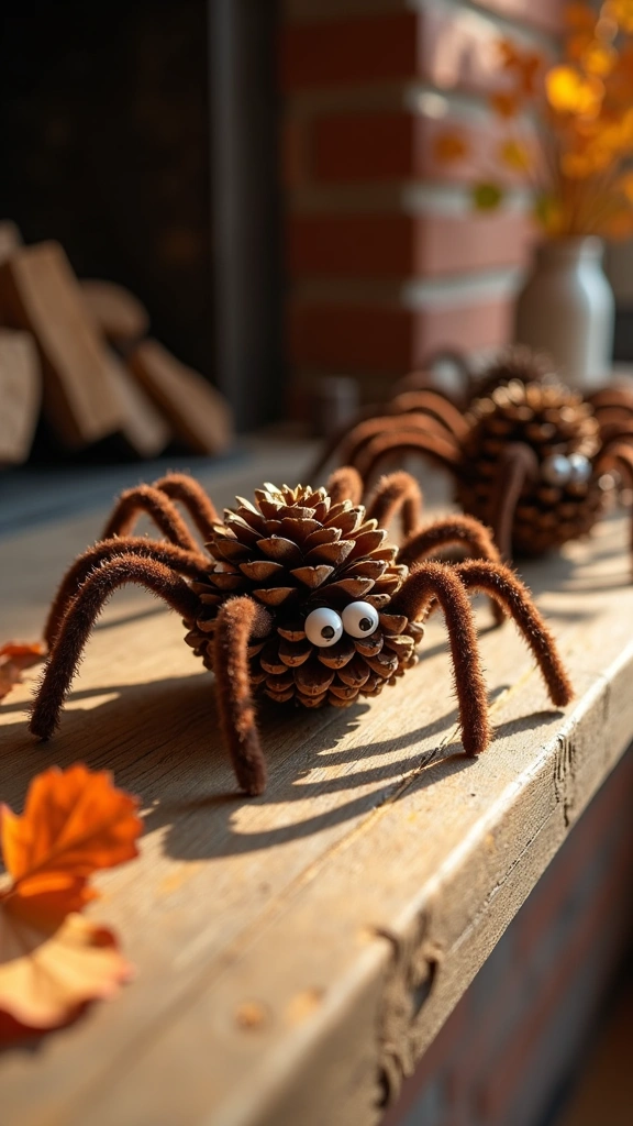 Pinecone Spiders