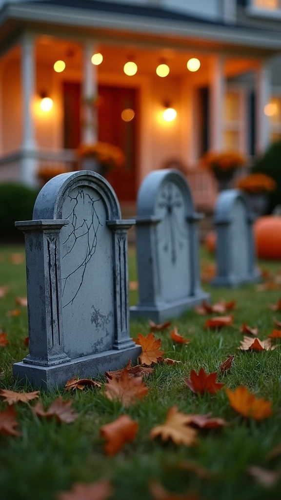 Cardboard Tombstones