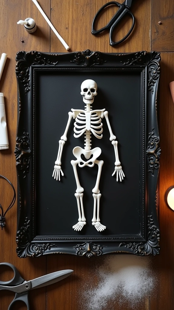 Cotton Swab Skeletons