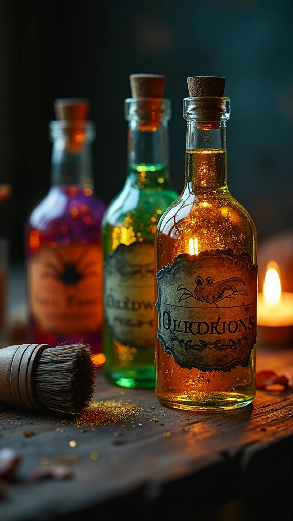 Creepy Apothecary Bottles