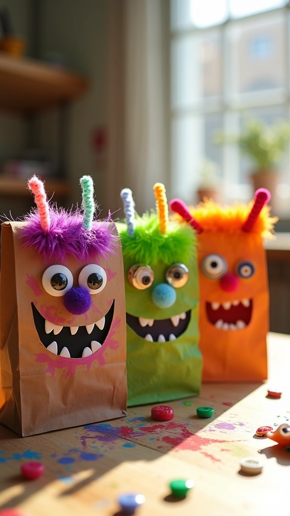 Paper Bag Monsters