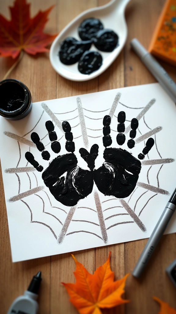 Handprint Spiders