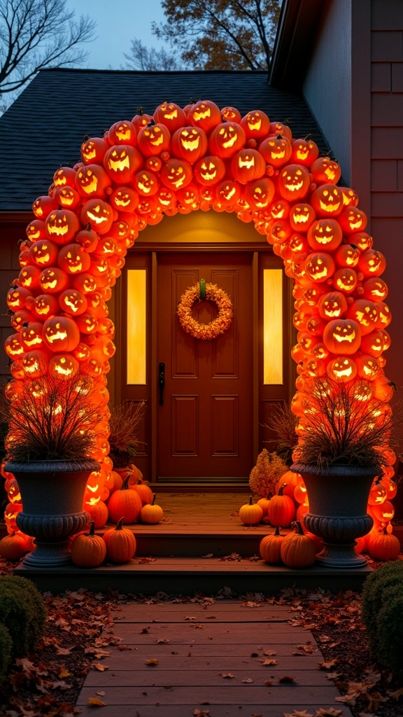 Pumpkin Archway