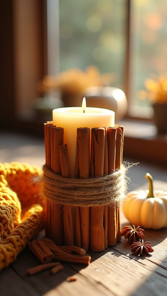 Scented Cinnamon Stick Candles