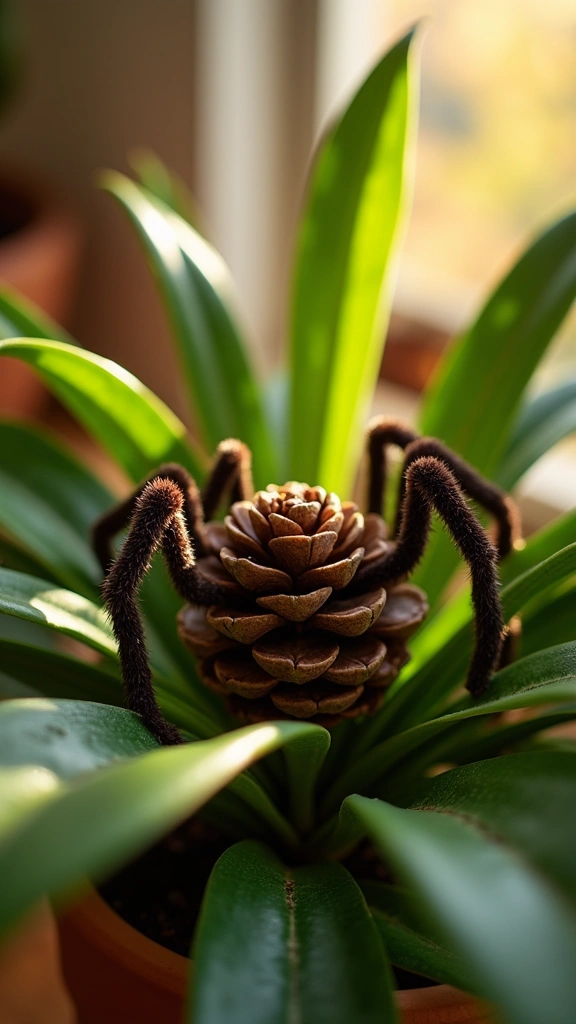 Pinecone Spiders