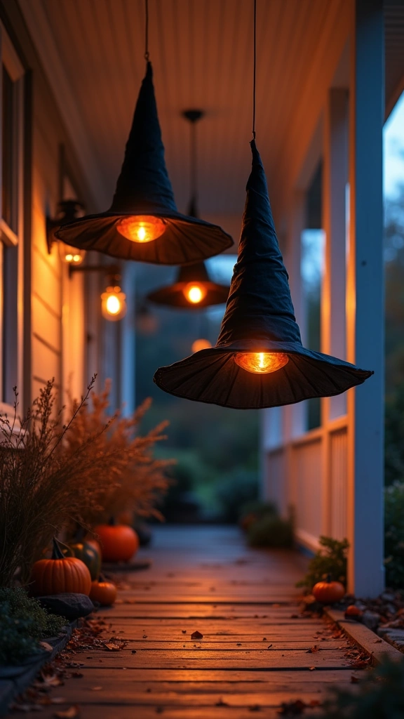 Floating Witch Hats