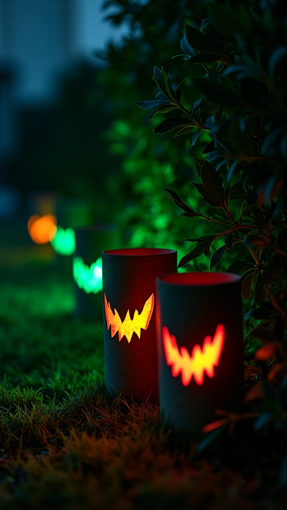 Glowing Monster Eyes