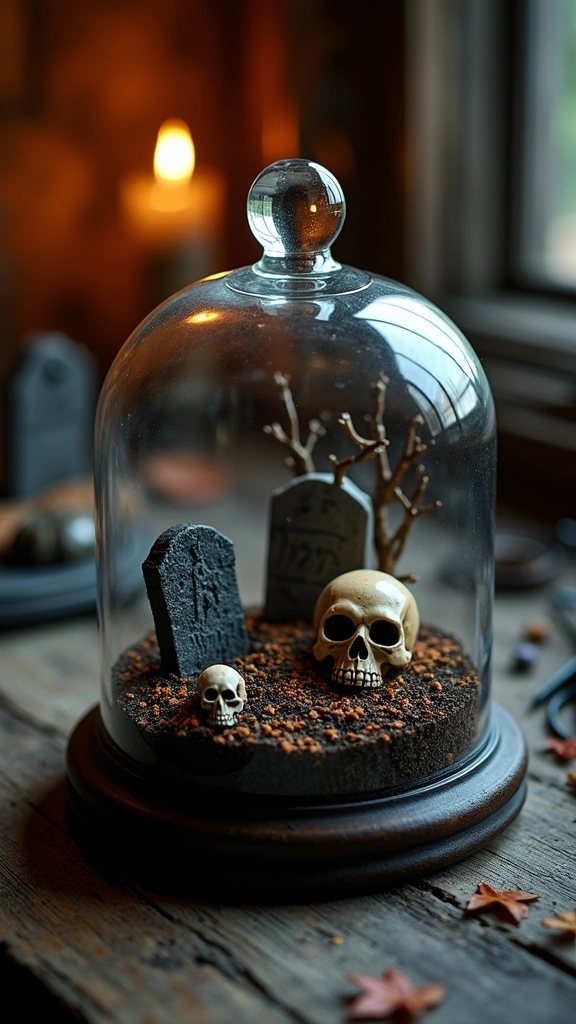Spooky Haunted Terrariums