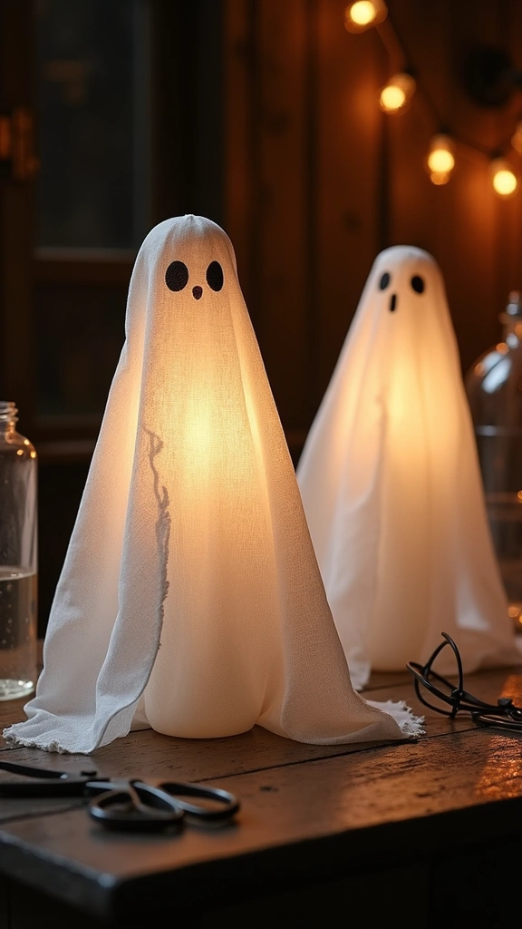 Cheesecloth Hovering Spirits