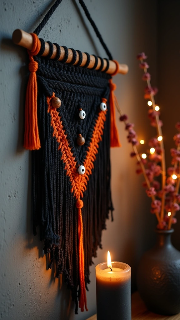 Macabre Macramé Wall Hangings
