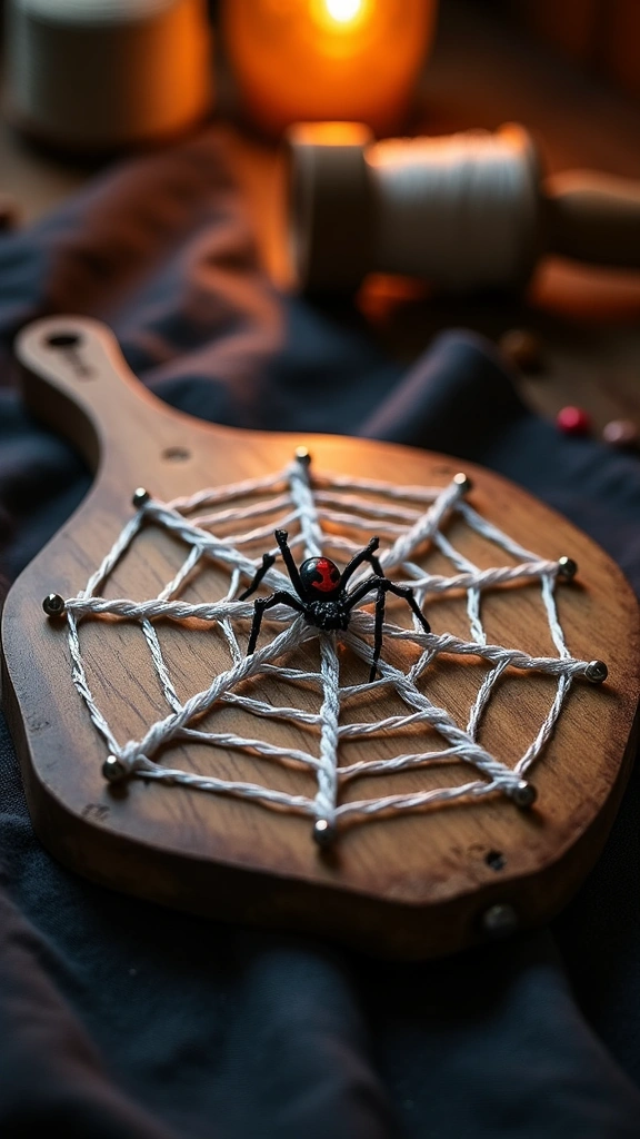 Spiderweb String Art
