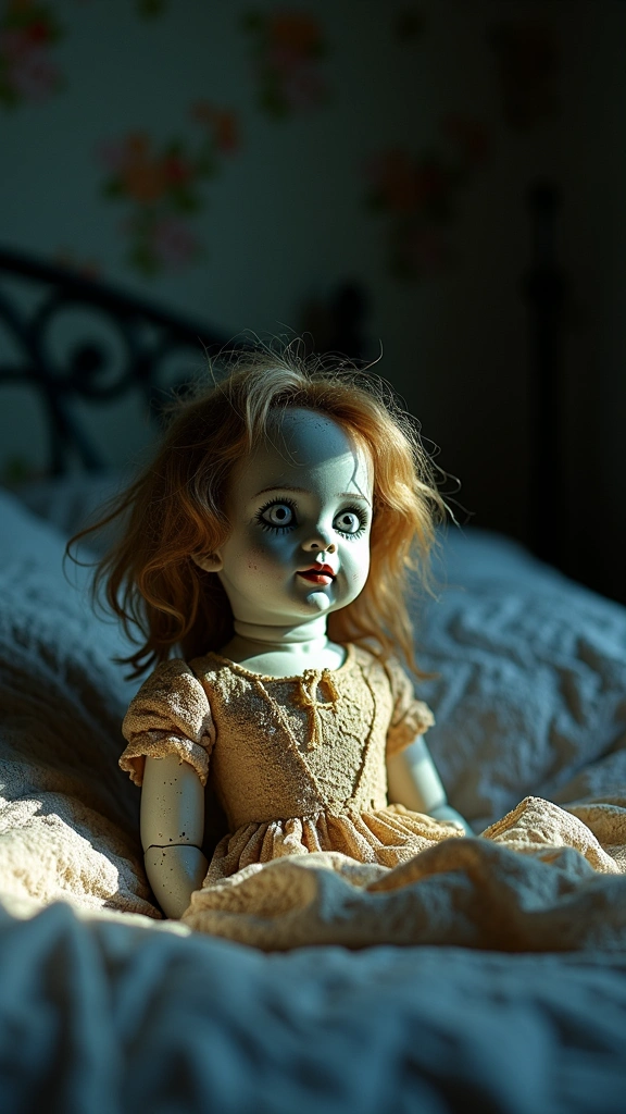 Creepy Upcycled Porcelain Dolls