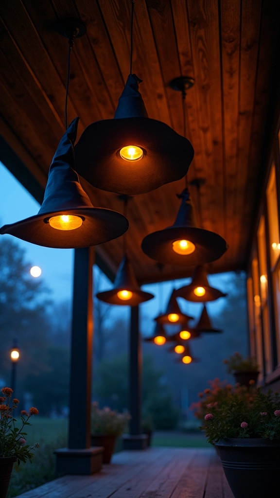 Floating Illusion Witch Hats