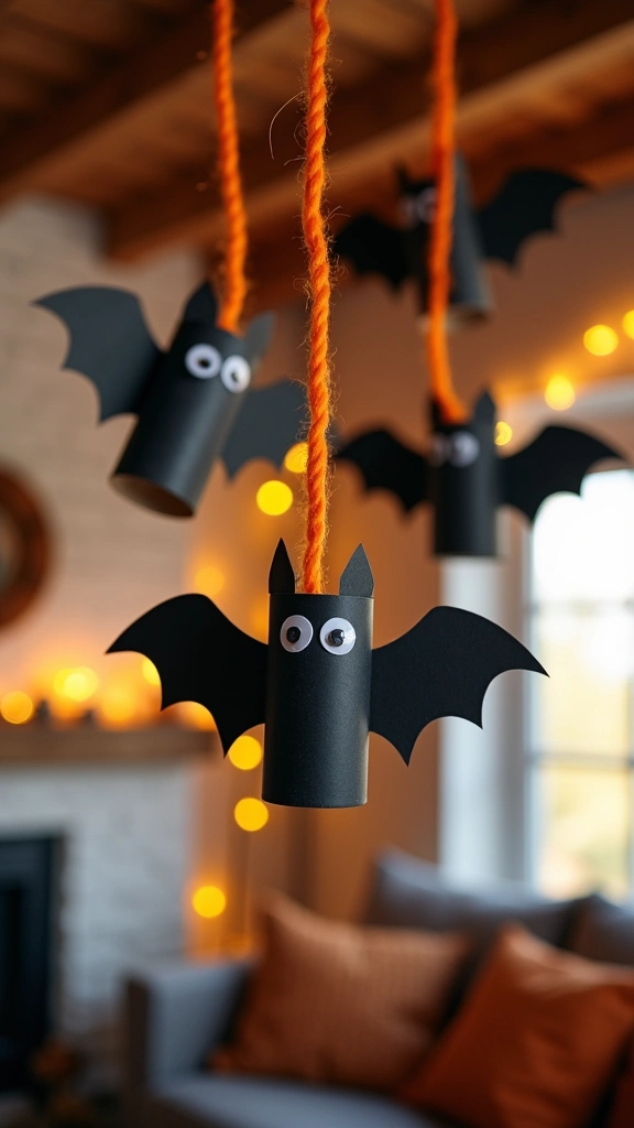 Toilet Paper Roll Bats