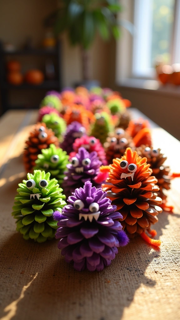 Pinecone Monsters