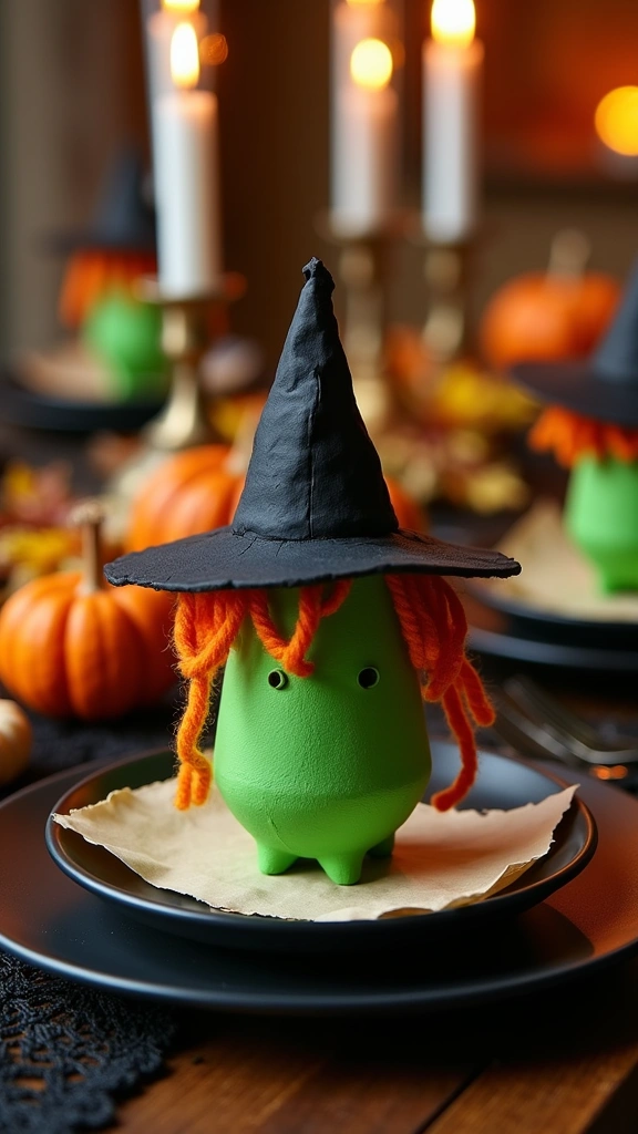 Egg Carton Witches