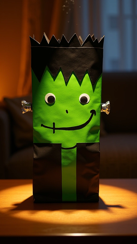 Paper Bag Frankenstein