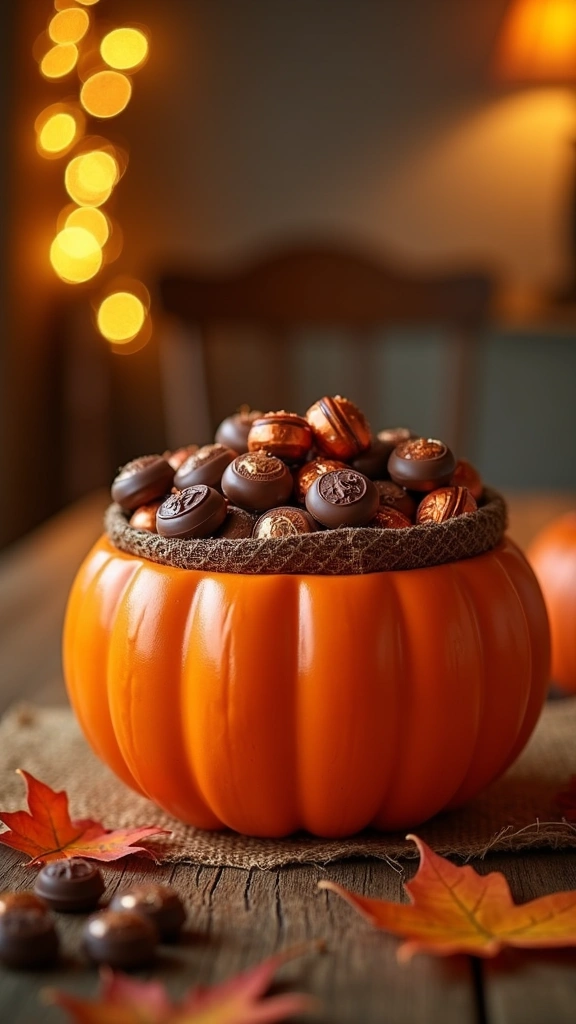 Hollowed Out Candy Bowls