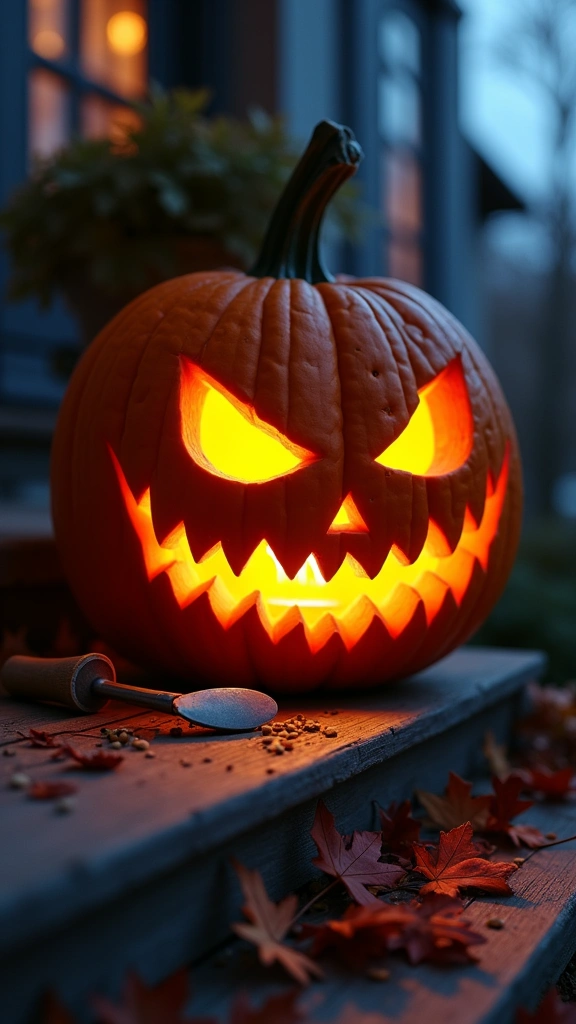 The Classic Creepy Grin