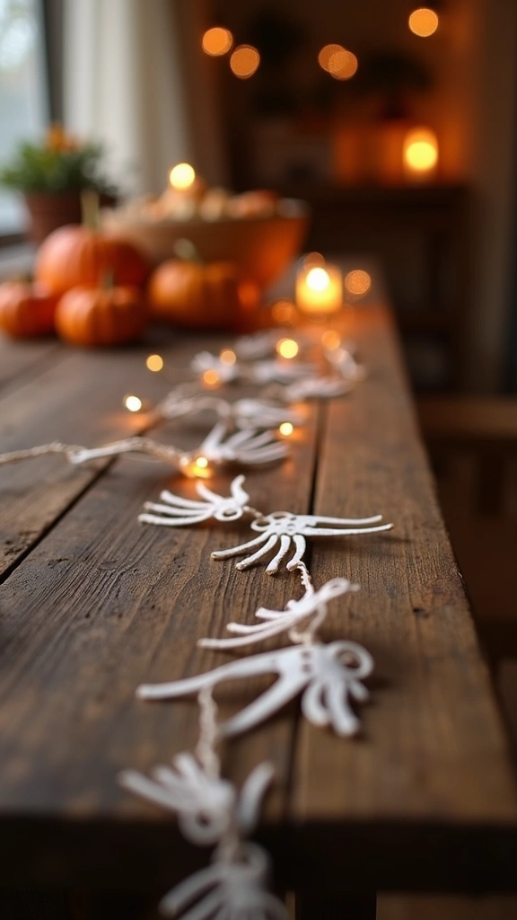 Skeleton Paper Chain Garlands